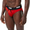 PUMA Brief 100000026 Costumi da bagno, Rosso, XL Uomo