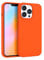 FELONY CASE - iPhone 12 Pro Max Case - Neon Orange Pink Phone Cover | Liquid Silicone with Anti-Scratch Microfiber Lining, 360° Shockproof Protective Case for Apple iPhone 12 Pro Max