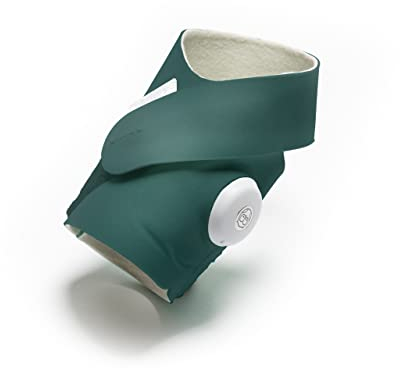 Owlet Accesorio calcetín de Tela para Monitor de bebé Smart Sock 3, se Adapta a bebés de 0 a 18 Meses, Color Verde Marino Profundo (Sensor y estación Base no incluidos)
