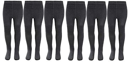 KAV Girls Tights - Simple and Smooth Cotton Tights for Children - Skin-Friendly Bottoms Tights for Everyday Casual Wear, Indoor and Outdoor