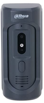 Dahua Villa Poste extérieure intercom Anti vandale apparente avec 1 Bouton d'appelle visualisation par Moniteur intérieure IP65. IK10