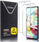 Didisky Lot de 2 Protecteur Verre Trempé pour Samsung Galaxy A71, A72, A73, Film Protection écran, dureté 9H, Pas de Bulles, Haute définition