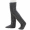 Warm Stulpen Winter Kniewärmer Elastische Beinwärmer Unisex Beinstulpen Plüsch Damen Kniestrümpfe Warm Kuschelsocken Atmungsaktiv Knöchelwärmer Frauen Männer Rutschfest Beinlinge für Indoor