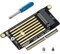 DAGIJIRD M.2 NVMe SSD Convert Adapter Card Hard Drive Converter Card for MacBook PRO 2016 2017 A1708 SSD 2230 2242