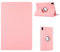 AYXYYDS Rotante Custodia per Redmi Pad SE 11 pollici Tablet 2023, Custodia protettiva Rotante 360 Gradi per Xiaomi Redmi Pad SE Tablet (Rosa)