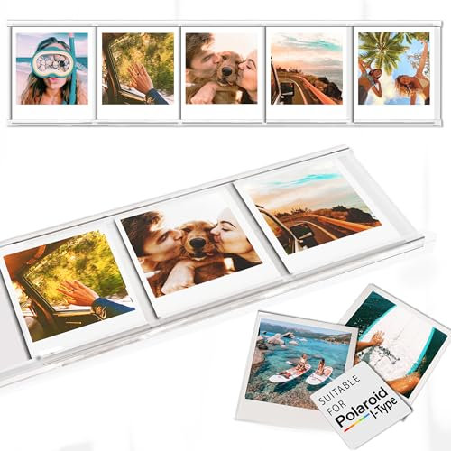 Elil Riesiger Polaroid-Rahmen für Polaroid-Film, Fujifilm, Instax-Film (Wall Frame I Type)