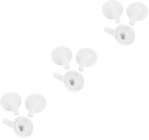 Ciieeo 3sets 40mm Drain Hose Connector Hose Window Adaptor Exhaust Adapter 3pcs*3