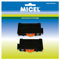 MICEL - 91900 - Rodamiento para Ventana Corredera Triana, con regulación de altura, Pack de 2 Unidades, en Nylon, acabado Negro, 54,5 x 15 x 23 mm