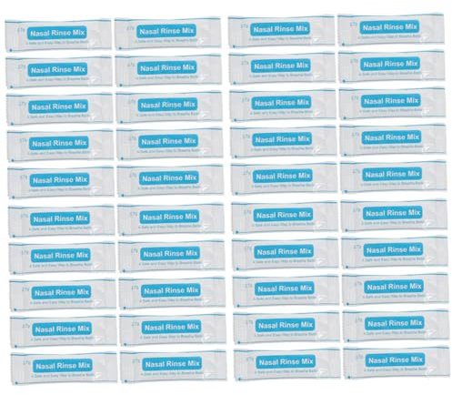 Beaupretty 80stücke Nasensalze Einzeln Verpackt Schnell Lösliches Feines Kochsalz Nasenspülung Zum Schutz Der Nasenhöhle Sicher Für Erwachsene Für Staub Pollenbelastung