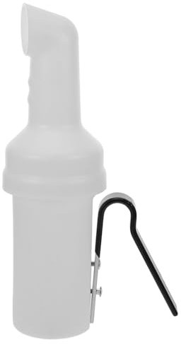 LOORGVEL Fahrzeug-sandkasten Golfsandbehälter Klappersicherer Halter Für Golfwagen Zubehör Für Golfwagen Golfsandfüller Universelle Golfsandflasche Füllsandflasche Sandflaschen Weiß Plastik