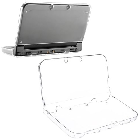 DTOL New 3DS XL Case - Ultra Clear Crystal Transparent Hard Shell Protective Case Cover Skin Shell for 2015 New Nintendo 3DS LL