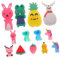 Angoily 30Pezzi Tappi Silicone per Coperture Adorabili Animali e Frutti Estensori Protettivi per Sicuri e Colorati Gadget Creativi per Scuola