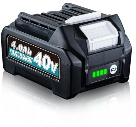 4.0Ah 40V XGT Battery for BL4050 BL4040 BL4080F LED Indicator | Designed Replacement for Makita 40V Max XGT cordless tool system – compatible with all XGT tools