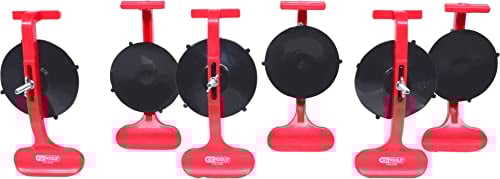 KS Tools 140.1020 Zierleisten-Montagesauger-Satz, 6-tlg., Ø 85mm