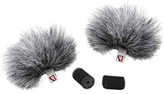 Rycote 065502 Windjammer für Lavalier – Grau (2 Stück)