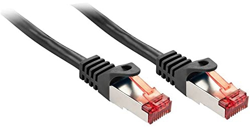 LINDY 47377 7.5m Cat.6 S/FTP Network Cable, Black