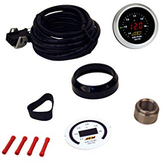 AEM 30-4110NS Digital Wideband UEGO Gauge without Sensor , Black , 6.025 inches