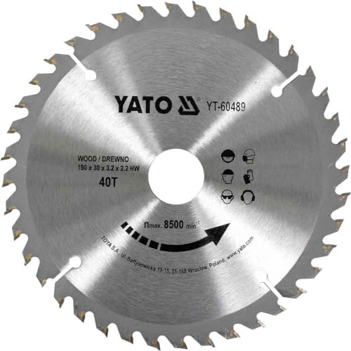 Yato yt-60489 – TCT Circular Saw Blade For Wood