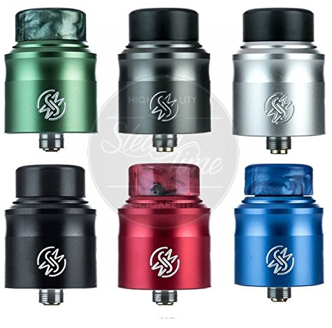 Wotofo Nudge RDA 24mm Tank- Selbstwickler - für eZigaretten Farbe Silber