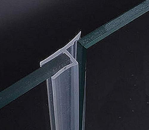 Glastürdichtung für Glastür, 120 Zoll, rahmenlos, für 0,64 cm Rahmen-Glastür.