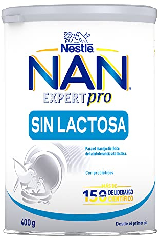 NESTLÉ NAN Sin lactosa, bote de 400g