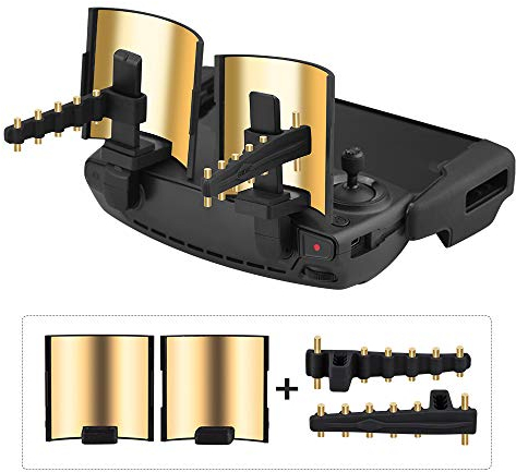 JOYSOG Extensor de rango de amplificador de señal para DJI Mavic Mini/Mavic 2/Mavic Pro/Mavic Air, antena Yagi + extensor de rango de espejo parabólico, juego de accesorios