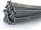 Fix&Easy Kabelbinder Set 175 tlg. Silber grau passend zu RAL 7005 Mausgrau 2,5x100mm + 2,5x200mm + 3,6x300mm 100 + 50 + 25 Stück Doppelstabmatten Zaun Sichtschutz