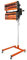 TIXBYGO Lacktrockner Infrarot Trockner Strahler Leuchten Auto Karosserie Reparatur Lack Trockner (2200 W, 2 Strahler, 40–100 °C, Trocknungsfläche 800 x 800 mm, Max. Höhe 170 cm, Timer 1–30 min)