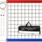 JYFanse Rete da pallavolo all'aperto Portatile | Rete da pallavolo Professionale 31x3FT all'aperto - Rete di Ricambio per Allenamento pallavolo per Piscina, Cortile, Spiaggia, Prato, Scuola