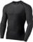 SURFEASY Rashguard Herren Langarm UPF 50+ Schwimmshirts Atmungsaktiv Surfen Angeln Wandern UV-Schutz Langarmshirt (Schwarz, XXL)