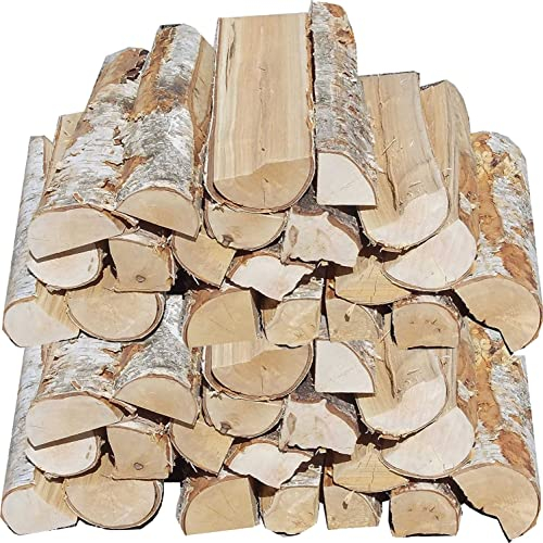 62 Kg Birke 25 cm - Brennholz Kaminholz Feuerholz Lagerfeuer Holz FRISCH/VORGELAGERT