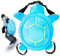 Hungdao Cute Turtle Butt Pads für Skating, Snowboarden, Eislaufen, Skateboarden - Turtle 3D Hip Protectors für Kids und Erwachsene - Blau