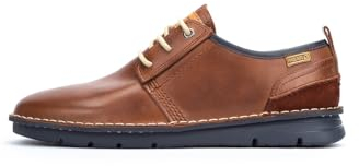 Pikolinos Zapatos Cordones en Cuero Rivas para Caballero Color Cuero