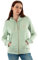Superdry Sweat-shirt Essential Ziphood Ub pour femme avec logo, Vert pailleté, 38