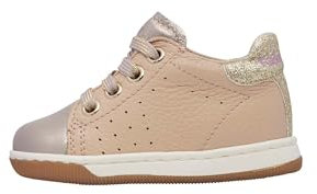 Falcotto Sneakers in Pelle e Glitter, Rosa Cipria 22