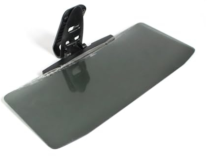 Sun Visor Extension Car Sun Visor Anti-Glare Shading Mirror Auto Anti-Glare Clip-on Shield Sunshades for Cars Sun Visor Auto Accessories blendfreie Sonnenblende