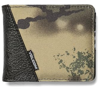 Volcom Herren Hardbound Bifold Wallet, Camouflage, Einheitsgröße, Gebundene Faltbörse