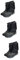 BESPORTBLE 3 Paare Outdoor-Gamaschen Schuh Gamaschen Wandern Wandergamaschen Stiefelgamaschen Schnee Outdoor Kleidung Outdoor Bekleidung knöchelhohe Gamasche wasserdichte Wandergamasche Black