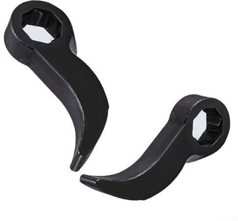 MeevrgR Crowbar Adapter Head,Crowbar Adapter Head Tools,Pry Bar Wrench Adapter for Half Shaft Removal 2pcs Set with 1/2 Drive and 3/8 Drive