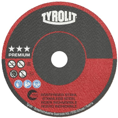 100x Tyrolit Trennscheibe gerade 50x1x6 mm A60 PREMIUM Inox