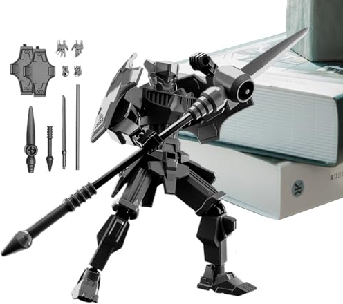 Generisch Actionfigur - Bewegliche Gelenke, Titan Statue, Kampffigur Für Sammler, Rollenspiel Zubehör, Schreibtisch, Zuhause Büro Display, Kreatives Spielzeugset