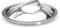 De Buyer Edelstahl Deckel, Gussgriff-Durchmesser 16 cm-3709.16N, Silber, 16cm Durchesser