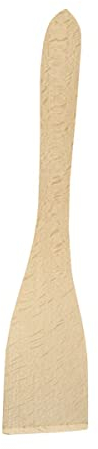 Fackelmann 86511 Spatule en bois courbée, spatule de cuisine, spatule courbée, ustensile de cuisine, Bois, 30 cm