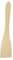Fackelmann 86511 Spatule en bois courbée, spatule de cuisine, spatule courbée, ustensile de cuisine, Bois, 30 cm