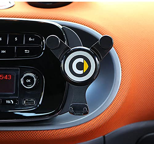 HOWWO Auto Handy Halterung Navigationsrahmen Schwerkraft Halterung für Mercedes Smart 450 451 453 Fortwo Forfour Innenraum LadestäNder