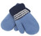 AfinderDE Kleinkind Baby Fäustel Handschuhe Herbst Winter Handschuhe für 1-4 Jahren Fäustlinge Handschuhe Strickhandschuhe verdicken Fahrradhandschuhe mit Warme Plüschefutter