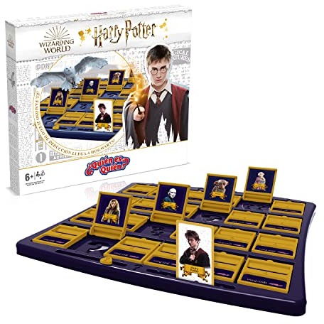 Quien est Quien Harry Potter - Jeu de Questions et de réponses - Adivissez Le Mago de Votre opposant sans recourir à la Magia - Version espagnole