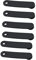 iSpchen 6 Stück Motorrad Kabelbinder Gummi Kabelhalter Kupplungs Gaszug Kabelbaum Befestigungsgurt Kupplungszug Spanngurt wiederverwendbarer Kabel Organizer für Motorrad Auto Netzteil