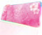 JMIYAV Pink RGB Gaming Mouse Pad PC XL Large Extended Glowing Led Light Up Desk Pad Non-Slip Rubber Base Computer Keyboard and Mouse Pad Cool Cute Mousepad Mat 80 * 30cm fl001