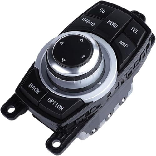 Media Switch Controller 65829206444 10 Pin Kompatibel mit BMW 5 7 X3 Serie 2007-2017 F01 F04 F07 F10 F11 F25 Joystick i-Drive Multifunktionsschalter